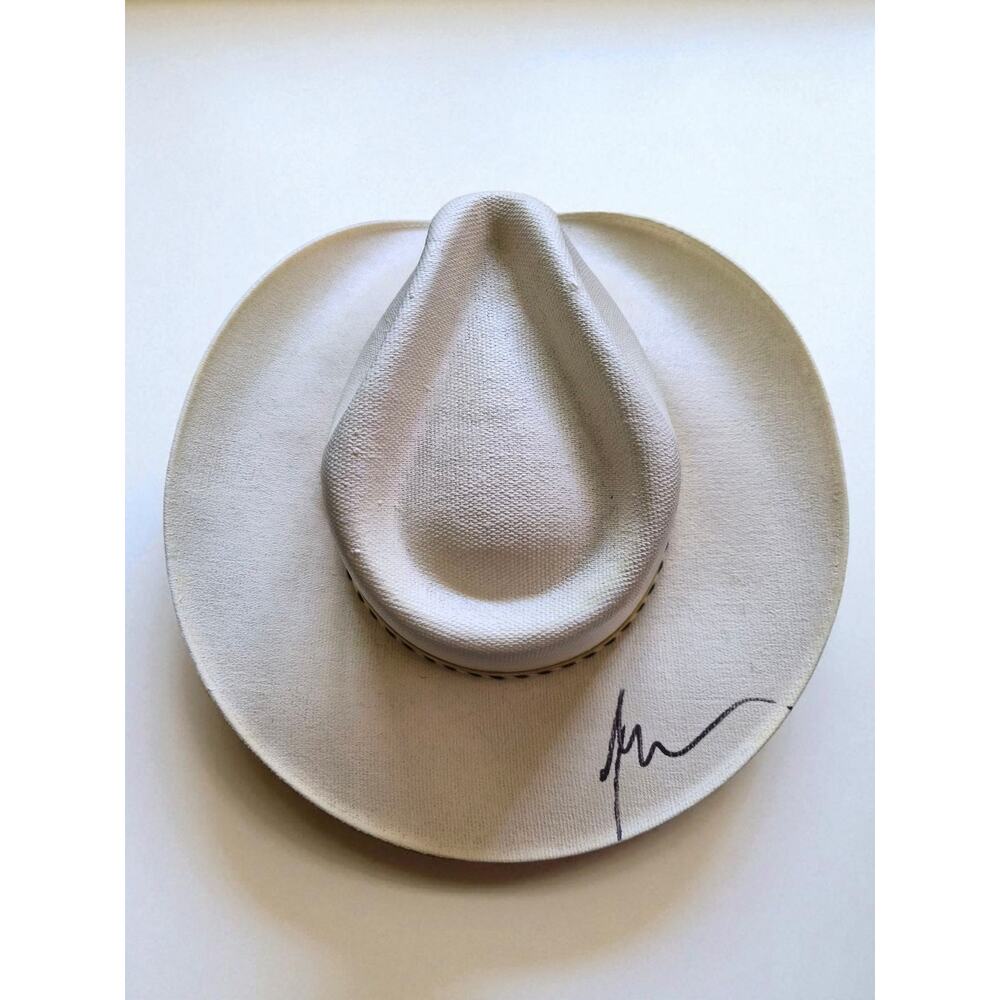 SINGER TIM MCGRAW COUNTRY STAR SIGNED COWBOY HAT